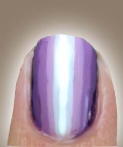 paznokciach efekt chromu 5