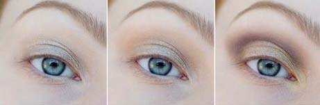 makijaż dzienny ze złotym akcentem makijaż dzienny ze złotym akcentem