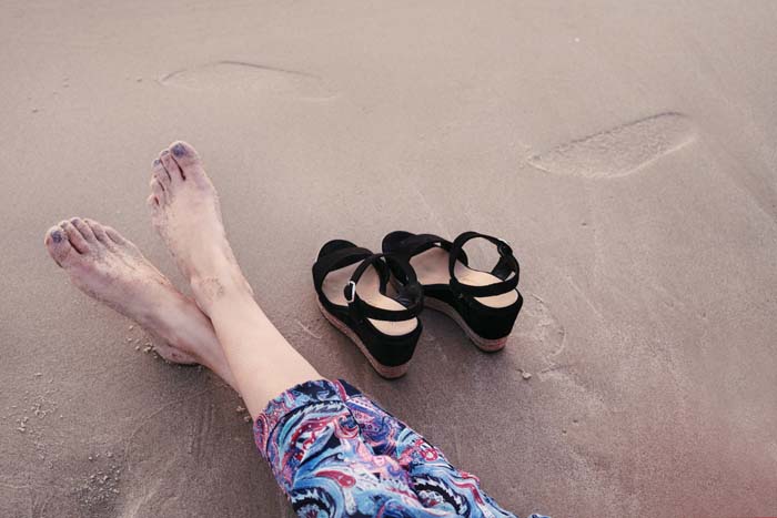 Espadryle na koturnie