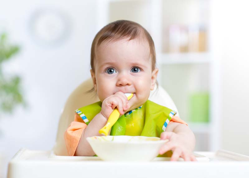 kaszki dla niemowląt