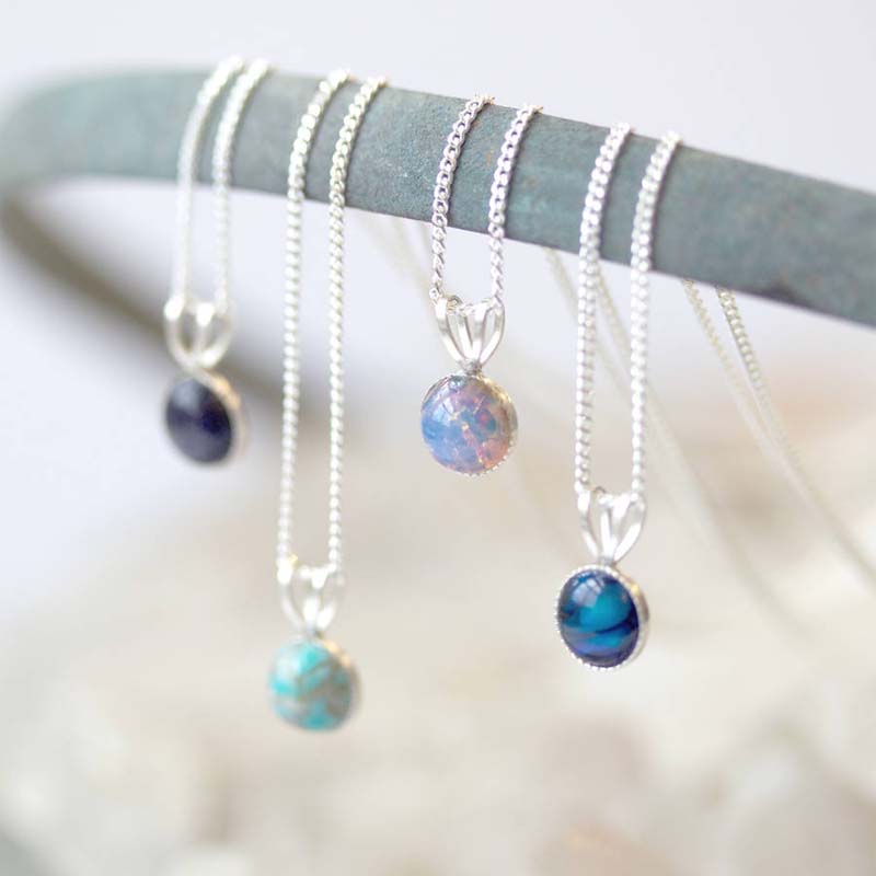 biżuteria z kamieni półszlachetnych